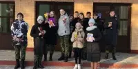 "Вам, гордость Минщины, дарим тепло своей души!"