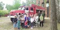 День безопасности в лагере Лесная сказка