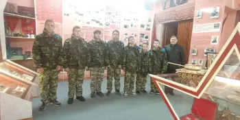 В гостях военно-патриотического клуба "Рубеж"