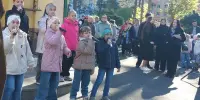 Праздник на церковном дворе